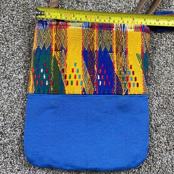 Crossbody bag Mexican textiles - Picture 3 of 5